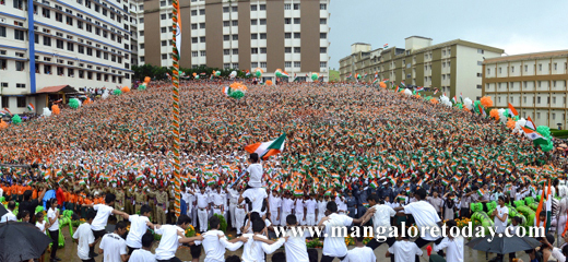 Alvas College Independence Day 2015